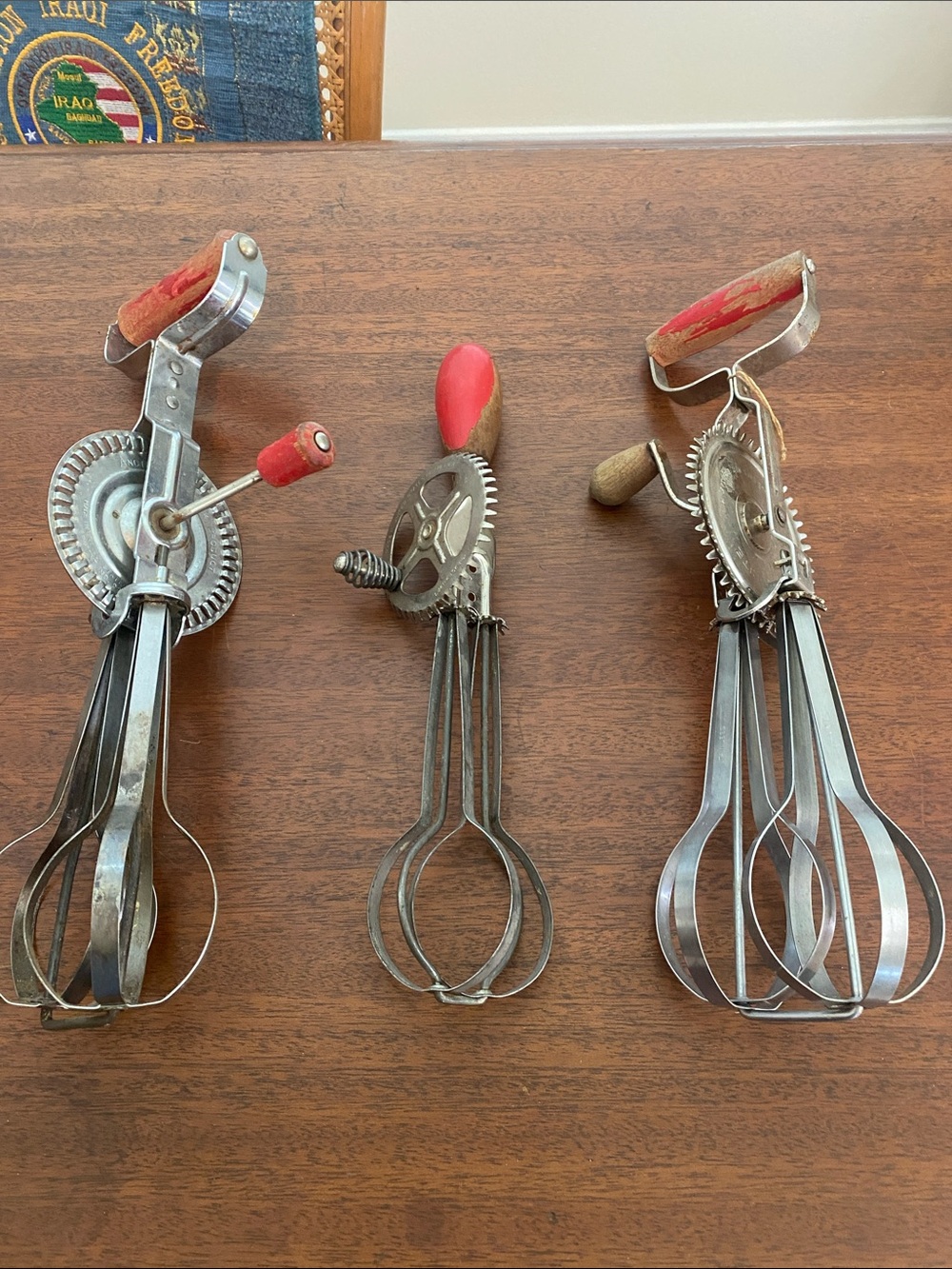 Antique Vintage Egg Beaters -3